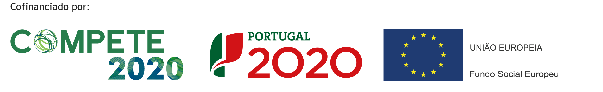 Projeto cofinanciado por Compete 2020, Portugal 2020 e União Europeia (Fundo Social Europeu)